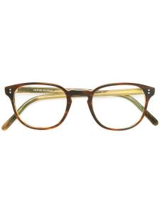 Oliver Peoples очки Fairmont, коричневый