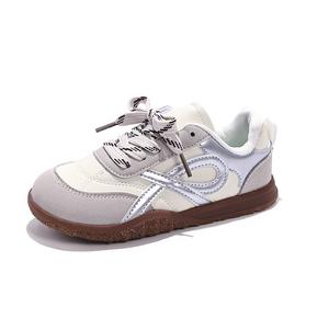 Нескользящая, износостойкая, дышащая, легкая, амортизирующая детская обувь для повседневной носки NEZHACHAOHAI, экрю