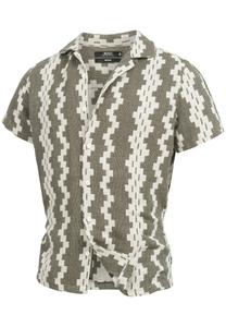 Рубашка на пуговицах классического кроя INDICODE JEANS Cosby, зеленый