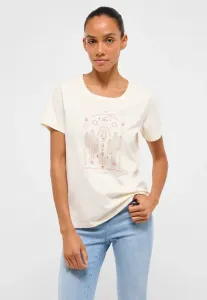 Футболка с принтом halbarmstyle alma Mustang, Weiß