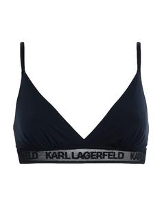 Бюстгальтер Ultralight Logo Triangle Bra Karl Lagerfeld, черный
