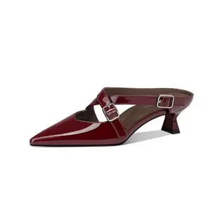 Женские сандалии с металлической подошвой и закрытым носком JESSICA SOPHIA, Black