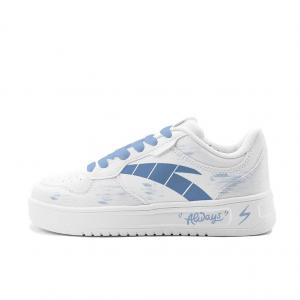 Расслабленные устойчивые к истиранию легкие нескользящие низкие кроссовки для скейтбординга unisex ANTA, белый