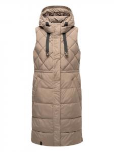 Стеганый жилет Marikoo Steppweste Narikaa 16, цвет Taupe Grey