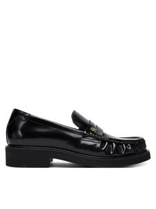 Полуботинки Square Toe Abrasivato FW0FW08825 Tommy Hilfiger, черный