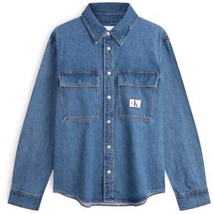 Футболка с логотипом Denim Light Blue Calvin Klein, 1A4