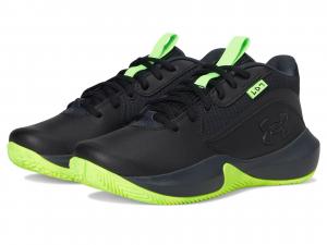 Кроссовки Under Armour Kids Lockdown 7, цвет Black/Anthracite/Metallic Black