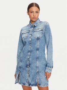 Джинсовое платье стандартного кроя Tommy Jeans, синий