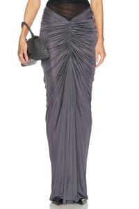 Юбка длинная с плиссированным карманом Atlein, Anthracite