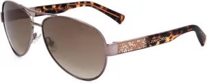 Очки Jimmy Choo Women's Baba/S, Shiny Bronze/Brown Gradient