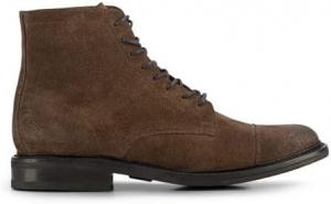 Мужские кожаные туфли Frye Seth с закрытой шнуровкой и носком, премиальная кожа, классический стиль, долговечное исполнение, универсальный комфорт, темно-коричневый