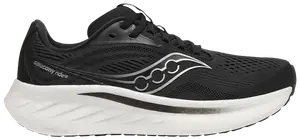 Кроссовки Saucony Wmns Ride 18 'Black White', черный