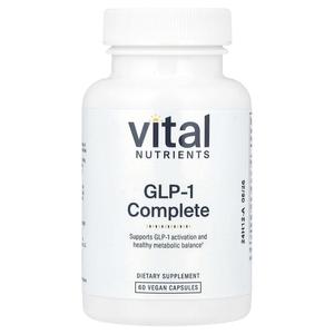 Vital Nutrients, GLP-1 Complete, 60 веганских капсул