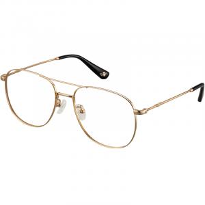 Police Оправа для очков из нержавеющей стали бета-титана нестандартной формы мужская золотая серебряная, VPLN08K-0300