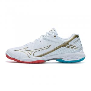 Mizuno Вейв Клоу 3 Уайд 'Белое Золото Серый' - Непарные Белые, цвет Mismatched White