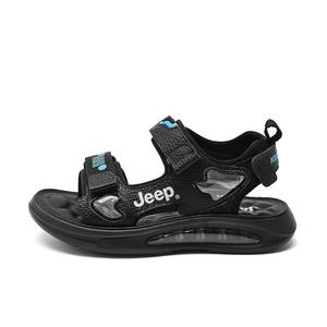 Детские сандалии детские синие Jeep, черный/синий