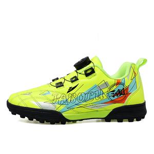 Футбольные бутсы детские, легкие, с низким верхом, с противоскользящим и износостойким эффектом амортизации Kuding, зеленый