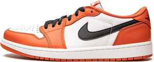 AIR Jordan Mens Air Jordan 1, Orange White Black