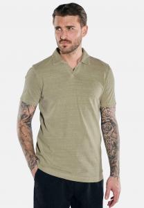 Рубашка поло MELIERT Emilio Adani, коричневый