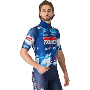 Ветрозащитный жилет Soudal/Quick-Step Pro Light Wind Vest - мужской Castelli Castelli, Blue/Red
