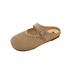 WUJI Женские противоскользящие закрытые тапочки устойчивые к истиранию хаки, цвет Khaki