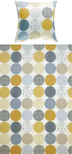 Постельное белье охра-серебро-белый 1x 155x200 см + 1x 80x80 см Erwin Müller