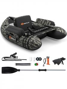 COSTWAY Надувная лодка весом до 150 кг, различных цветов