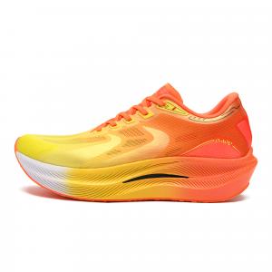 OAOU Кроссовки унисекс, оранжевые, красные, желтые, градиентные