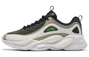 Кроссовки Derivation Low-Top Casual мужские серо-зеленые Erke, дикий серый серебристый сосновый зеленый