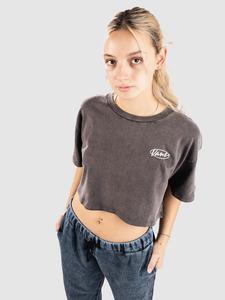 Футболка Vans Era Script Relaxed Crop T-Shirt, faded black