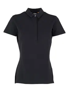 Рубашка-поло с коротким рукавом K-Way, черный