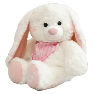 Милый плюшевый мишка Good Night, высота 25см/35см/45см WADORN, Bib-Style Rabbit