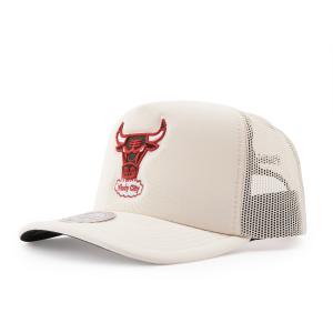 Mitchell Ness Хлопковая бейсболка унисекс, Ecru