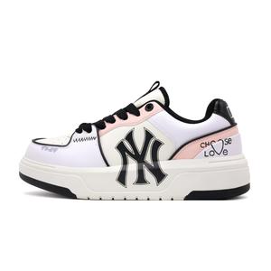 MLB Кроссовки для скейтбординга Chunky Liner Chasing Love с нескользящей подошвой, износостойкие, унисекс, светло-фиолетовые