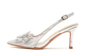 Ainer cat Slim Heel High Heels 7cm женские Ainer-cat, серебряный