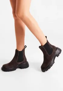 Классические ботильоны Woden, Chocolate