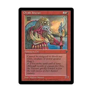 CCG Оркский ветеран - Вер. 3 (С4), MTG - Fallen Empires