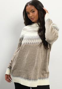 Джемпер Yours Clothing Jumper, Natural/Taupe