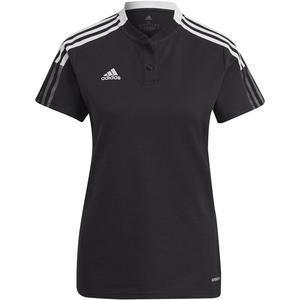 Рубашка-Поло Tiro 21 Adidas, черный