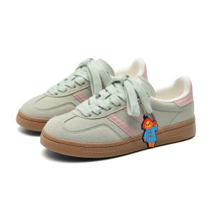 Paddington Bears Износостойкие и легкие низкие скейтерские кроссовки унисекс мятного цвета с пряжкой в виде медвежонка Паддингтона, цвет Mint Green (Includes Paddington Bear Buckle)