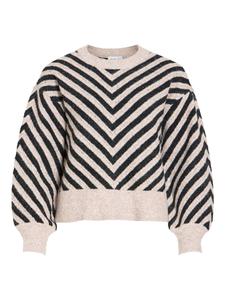 VILA Свитер 'VILUNA' в бежевом цвете