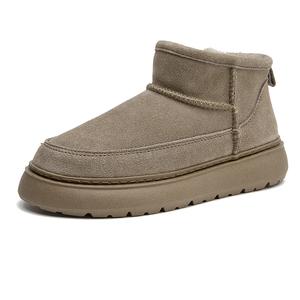 Bull charm Женские короткие зимние сапоги Antelope Brown, цвет Antelope Brown