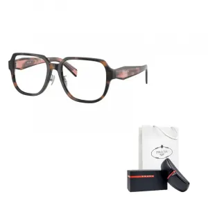 PRADA Оправы для очков нестандартной формы унисекс розовый черепаховый, Pink Tortoiseshell