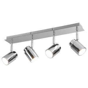 Потолочный светильник Trio Angelo, железо - серебро - количество языков пламени: 4