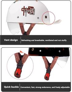 Шлем открытый YIYHFKM для мотоцикла, черный