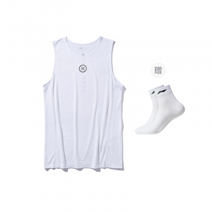 Футболка-майка Li-Ning Sports Basketball Collection для мужчин, белая