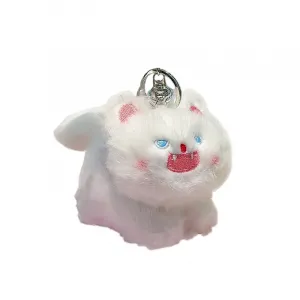 Кукла с пушистым мехом котенка подвеска высота 9см MIC RABBIT