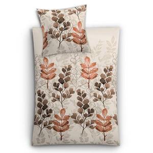 Сатиновое постельное белье Kleine Wolke Grana, 135x1x200 см цвет macadamia