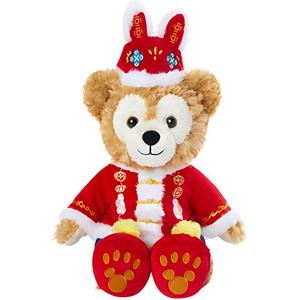 Плюшевая игрушка Duffy And Friends Новый год Duffy кукла 19 см высота Shanghai Disney