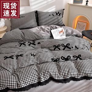 LUOLAI HOME Комплект постельного белья 3 предмета, простыня, 150x200 см